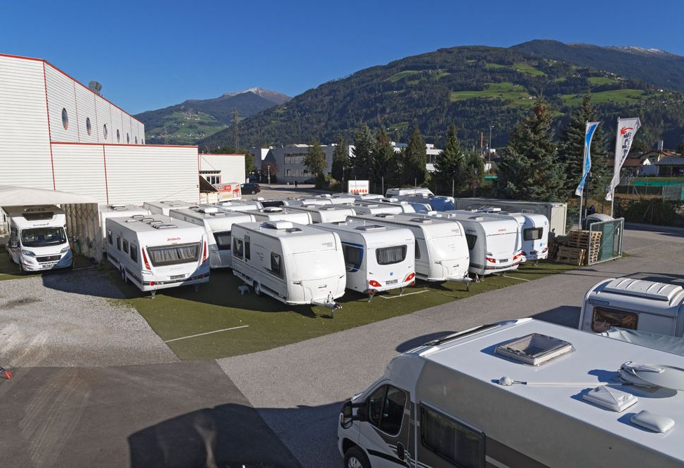 Wohnwagen bei Campingparadies Krug GesmbH