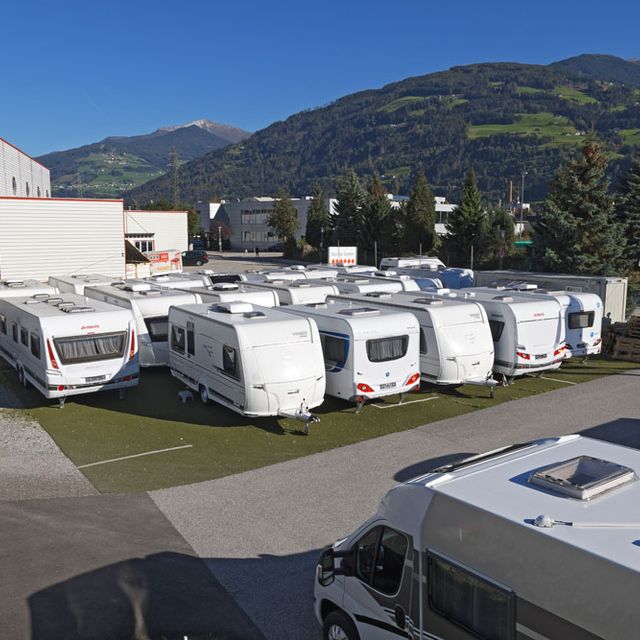 Wohnwagen bei Campingparadies Krug GesmbH