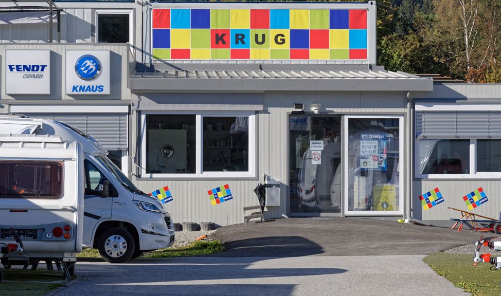 Eingeng von Campingparadies Krug GesmbH